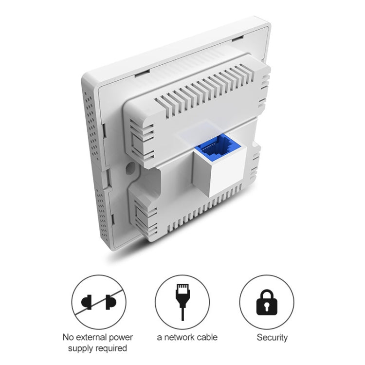 COMFAST CF-E538AC V2 1200Mbps Dual-Band In-Wall WiFi AP, CF-E538AC V2