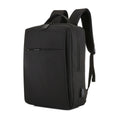 POFOKO Casual Business Backpack Large Capacity Waterproof Oxford Fabric with External USB Charging Design for 15.6 Inch Laptops