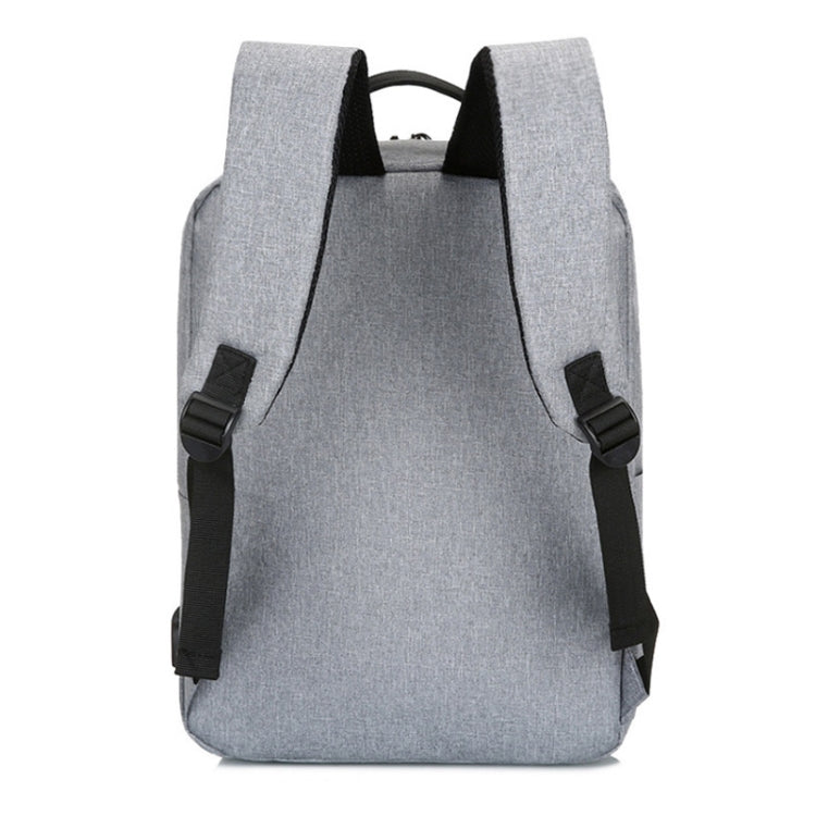 POFOKO Casual Business Backpack Large Capacity Waterproof Oxford Fabric with External USB Charging Design for 15.6 Inch Laptops