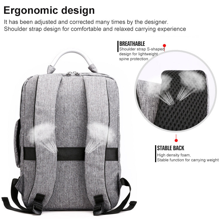 Sac à dos gaming multifonction pour PC portable Oxford