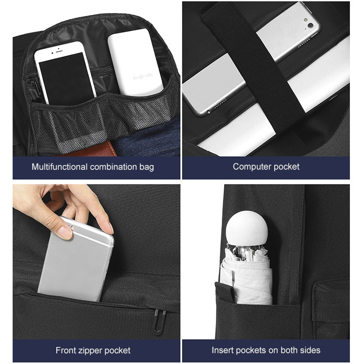 Sac à dos gaming Oxford pour PC portable multifonctionnel