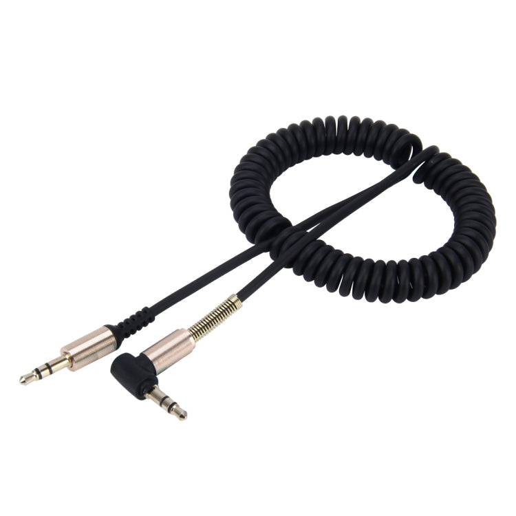 Câble AUX spiralé rétractable 3,5 mm pour audio gaming