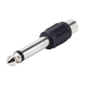 6.35mm Stereo Audio Adapter Male to RCA Female, 6.35mm Male to RCA Female