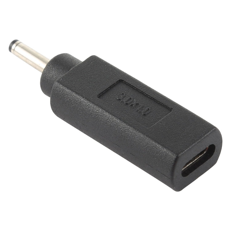 Connecteur adaptateur USB-C / Type-C femelle vers prise mâle 3,0 x 1,0 mm, 3.0 x 1.0mm