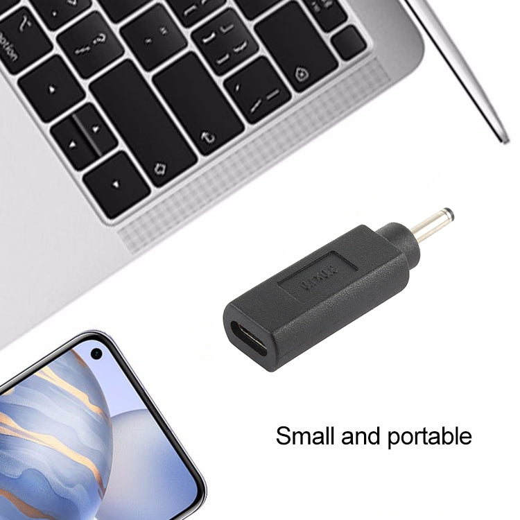 Connecteur adaptateur USB-C / Type-C femelle vers prise mâle 3,0 x 1,0 mm, 3.0 x 1.0mm