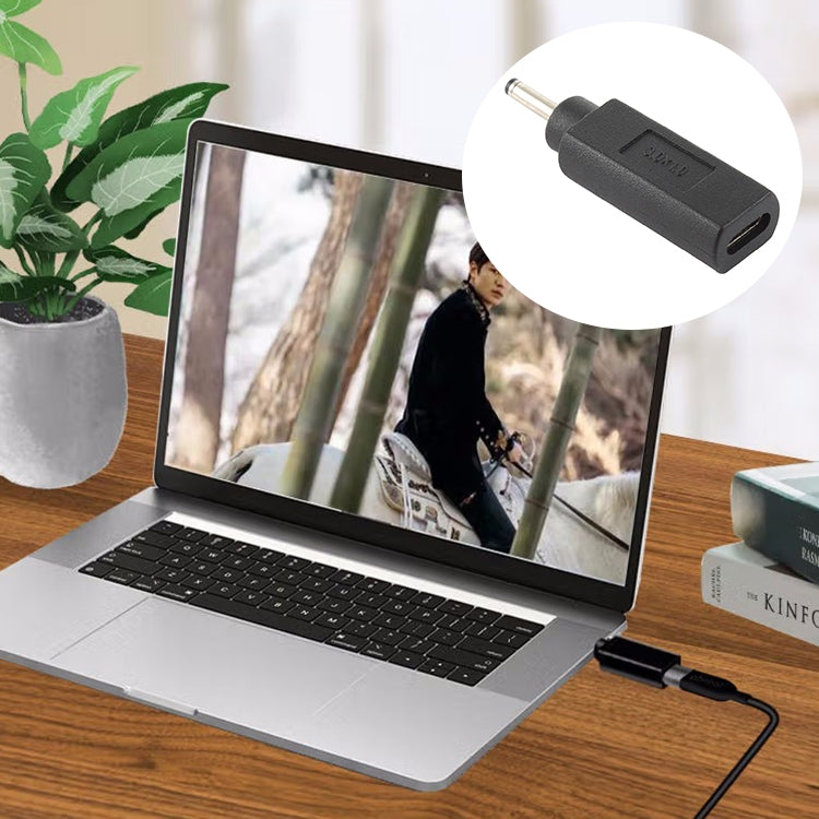 Connecteur adaptateur USB-C / Type-C femelle vers prise mâle 3,0 x 1,0 mm, 3.0 x 1.0mm