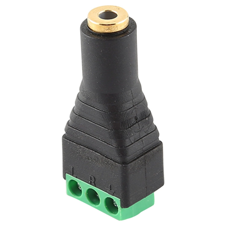 Prise femelle 3,5 mm, bornier à 3 broches, connecteur audio stéréo, 3.5mm Female (3 Pin)