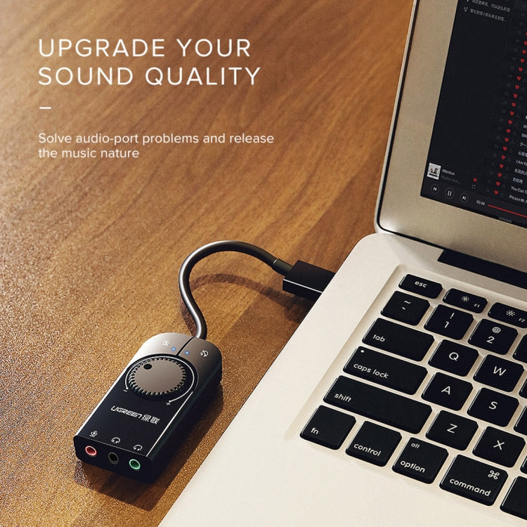 UGREEN CM109 External Sound Card for PC - 3x 3.5mm Ports