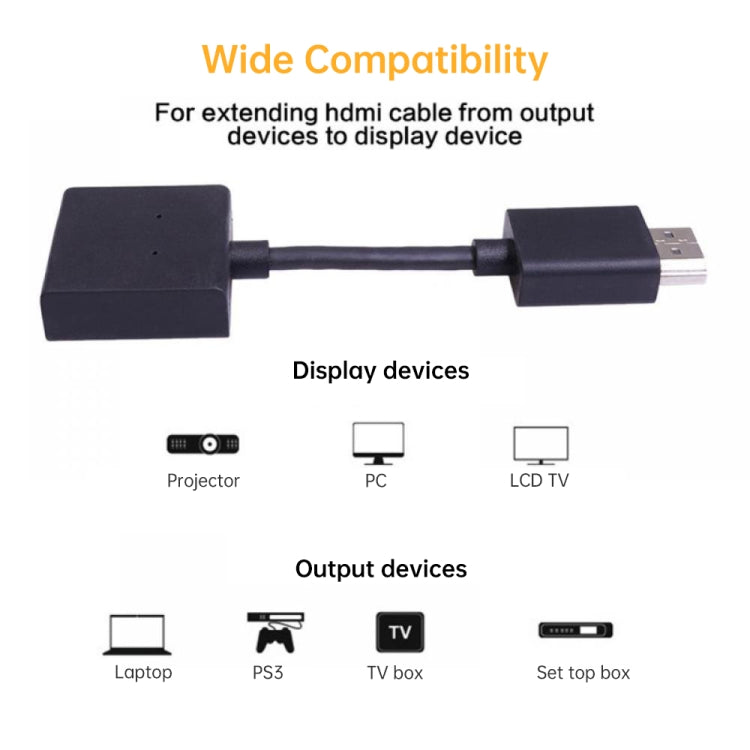 Adaptateur HDMI 4K plaqué or pour PC gaming et accessoires