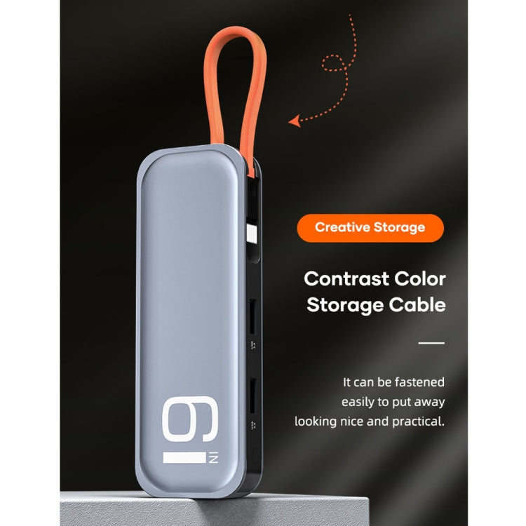 Station d'accueil gaming ROCK TR06 6 en 1 Type-C USB-C