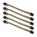 Câble adaptateur 6 à 8 broches pour carte graphique Gaming