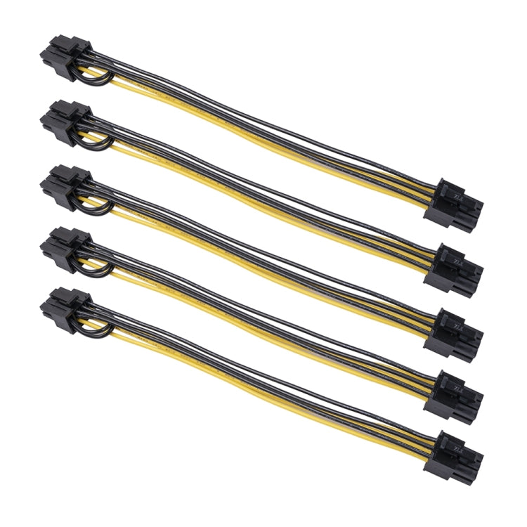 Câble adaptateur 6 à 8 broches pour carte graphique Gaming
