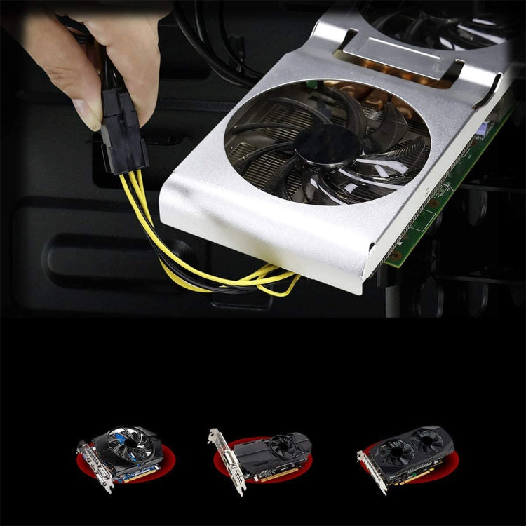 Câble adaptateur 6 à 8 broches pour carte graphique Gaming