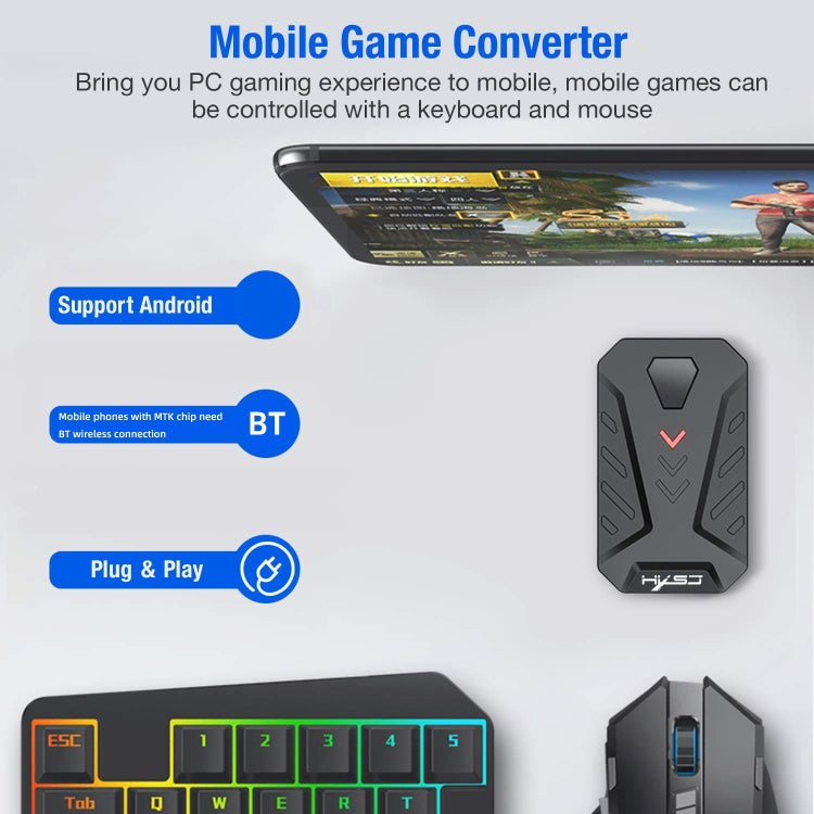 Kit Gaming Clavier-Souris HXSJ P8 V100 - Accessoires PC