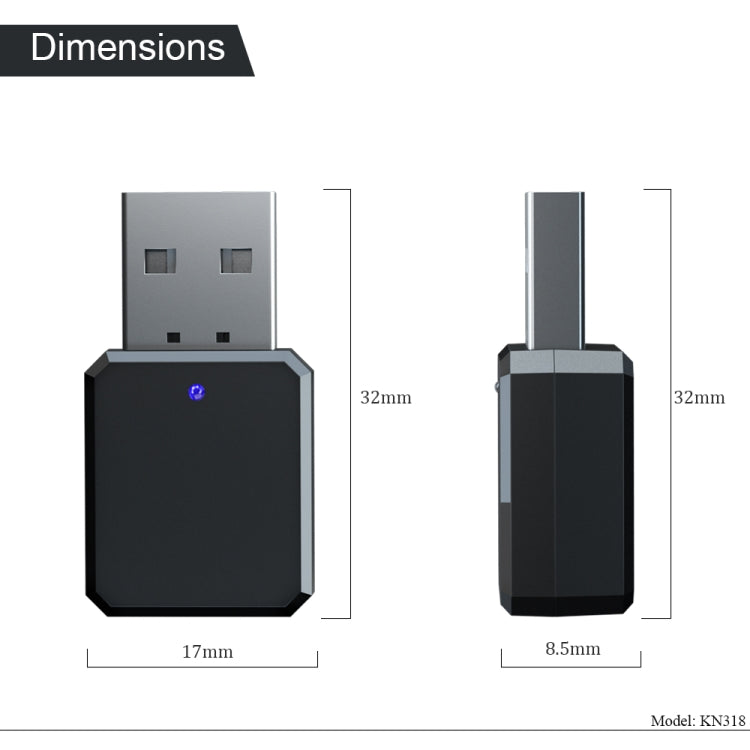 Récepteur audio USB Bluetooth 5.1 pour PC et gaming
