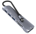 Adaptateur USB-C 6 en 1 pour PC et accessoires gaming