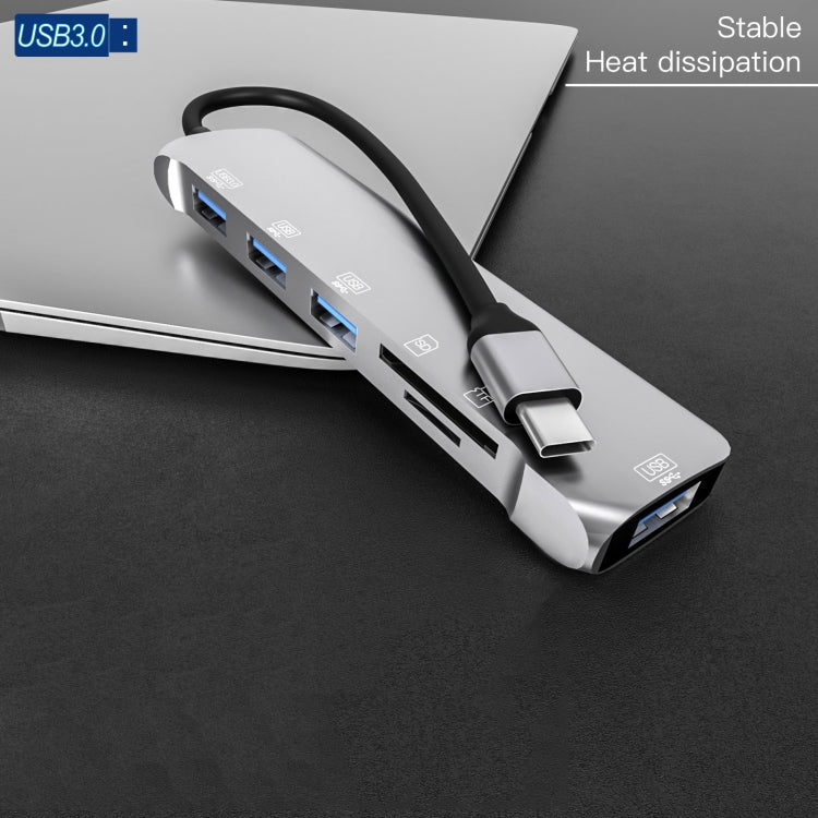 Adaptateur USB-C 6 en 1 pour PC et accessoires gaming