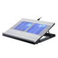 T10 Adjustable Aluminium Laptop Stand Cooler