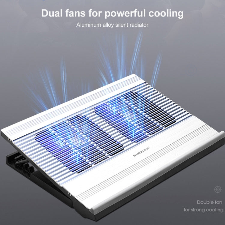 T10 Adjustable Aluminium Laptop Stand Cooler