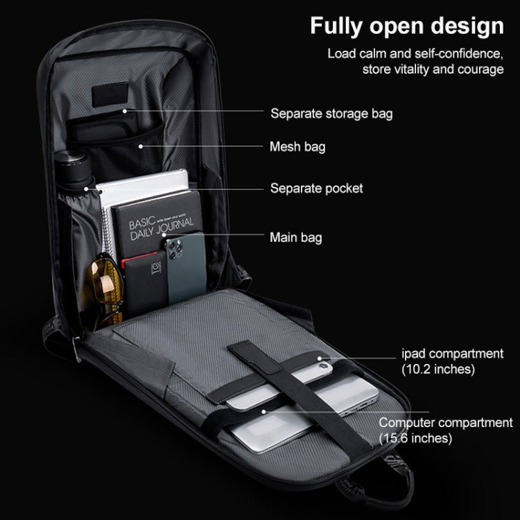 Shockproof Hardshell Laptop Backpack