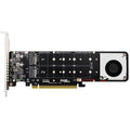 Carte de conversion PCIe X16 vers M.2 SSD pour gaming
