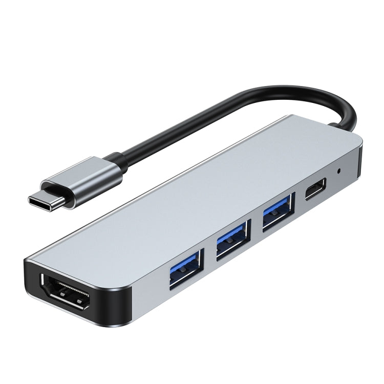 Adaptateur HUB USB-C 5 en 1 pour PC Gaming et Accessoires