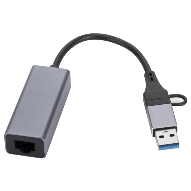 SL-017 USB3.0 Gigabit Réseau Type-C vers Port Réseau HUB USB, SL-017