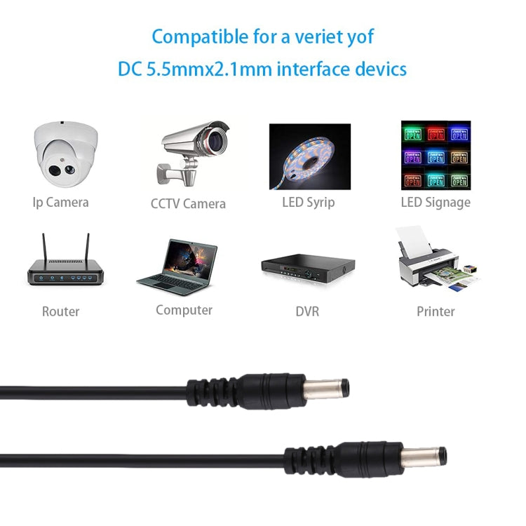 Câble d'alimentation universel pour PC gaming 5,5 x 2,1 mm