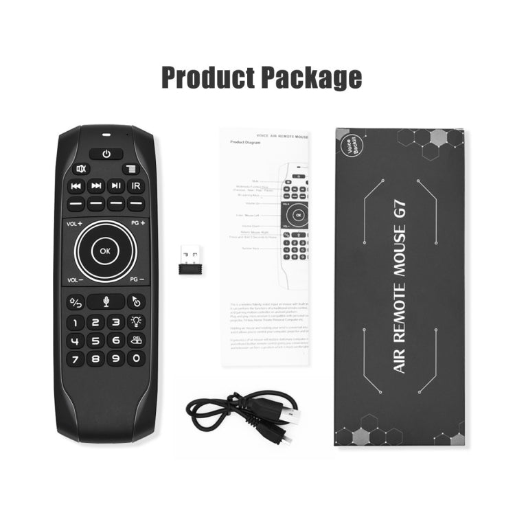 G7V Pro : Souris Air sans fil avec rétroéclairage LED pour