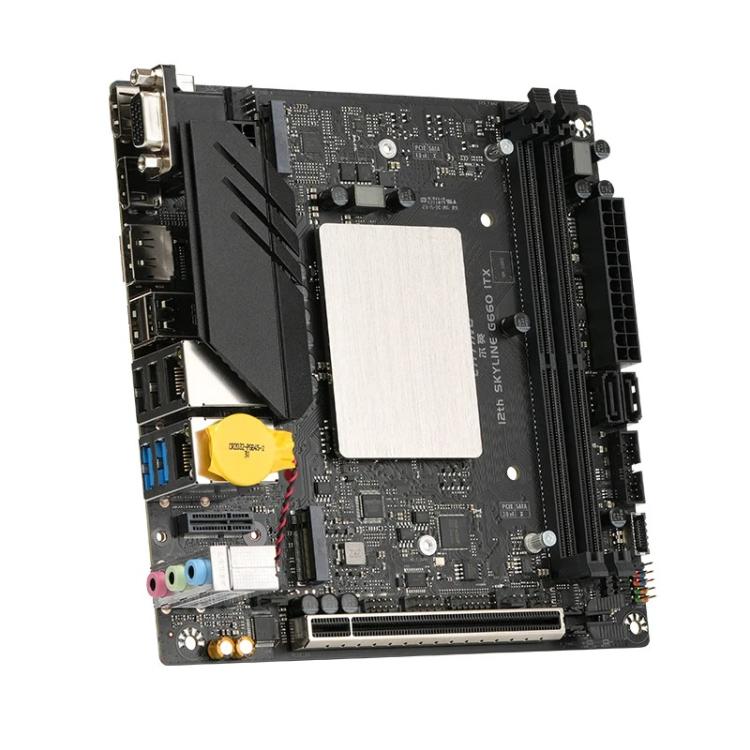 ITX gaming motherboard with i5-12500H processor