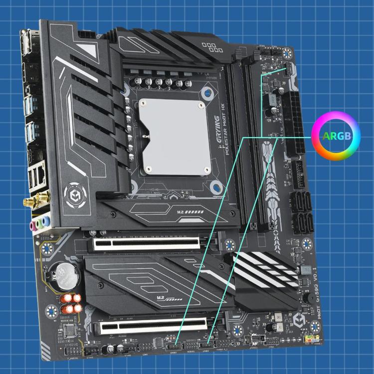 Carte mère ATX ERYING avec processeur i9-14900HX pour gaming