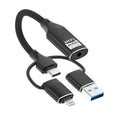 3-in-1 External Sound Card for PC - Optimal Connectivity