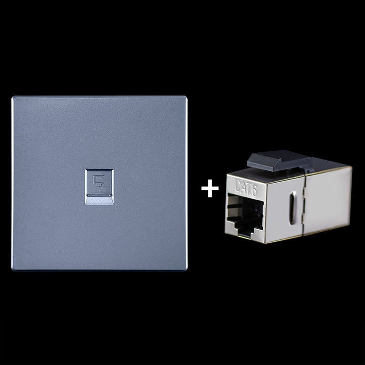 Module réseau blindé CAT.6 pour PC - Panneau à port unique