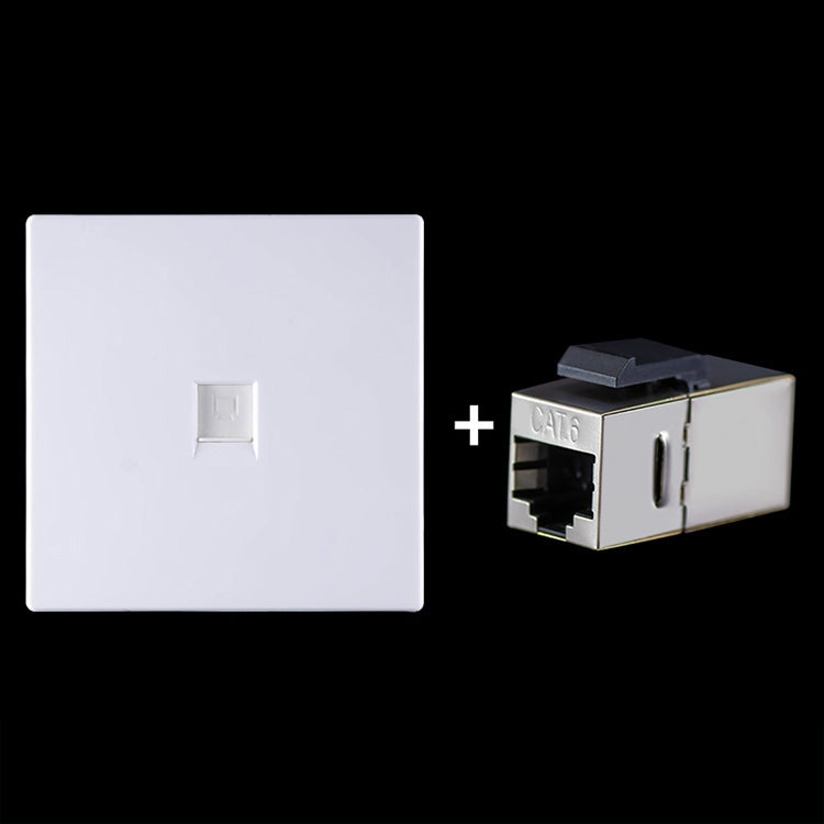 Module réseau blindé CAT.6 pour PC - Panneau à port unique