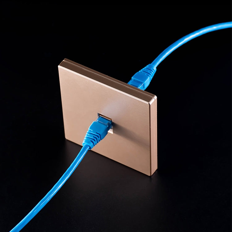 Module réseau blindé CAT.6 pour PC - Panneau à port unique