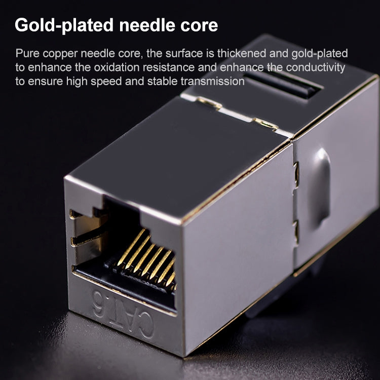 Module réseau blindé CAT.6 pour PC - Panneau à port unique