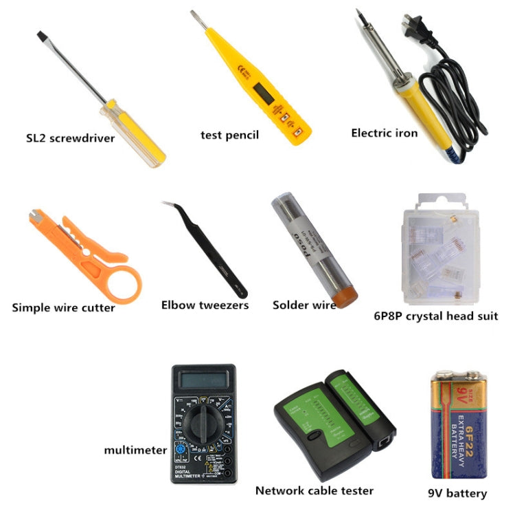 Kit réseau LAN 16 en 1 JAKEMY PS-P15 pour gaming PC