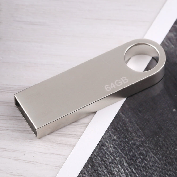 Disque Flash USB 2.0 en métal de 64 Go, 64GB