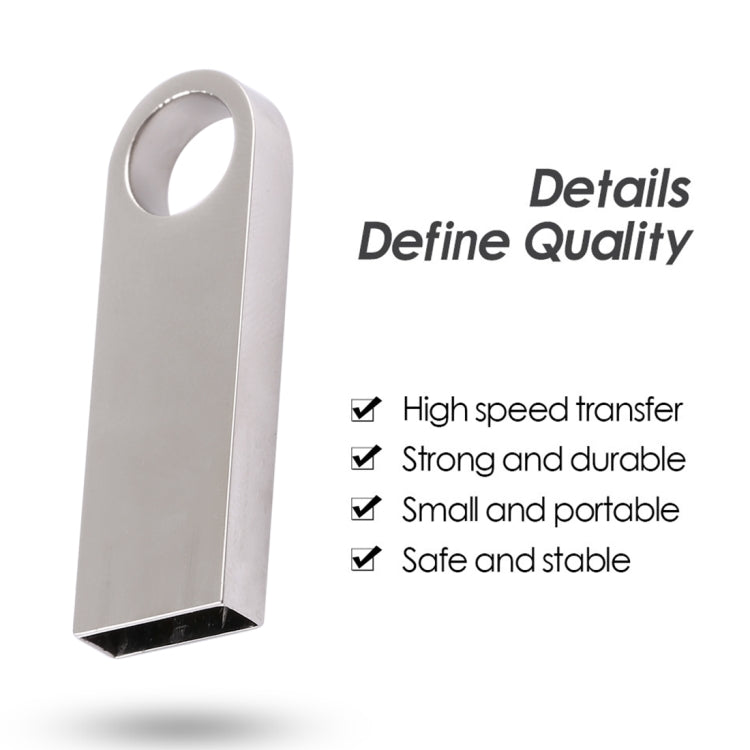 4GB Metal USB 2.0 Flash Drive, 4GB
