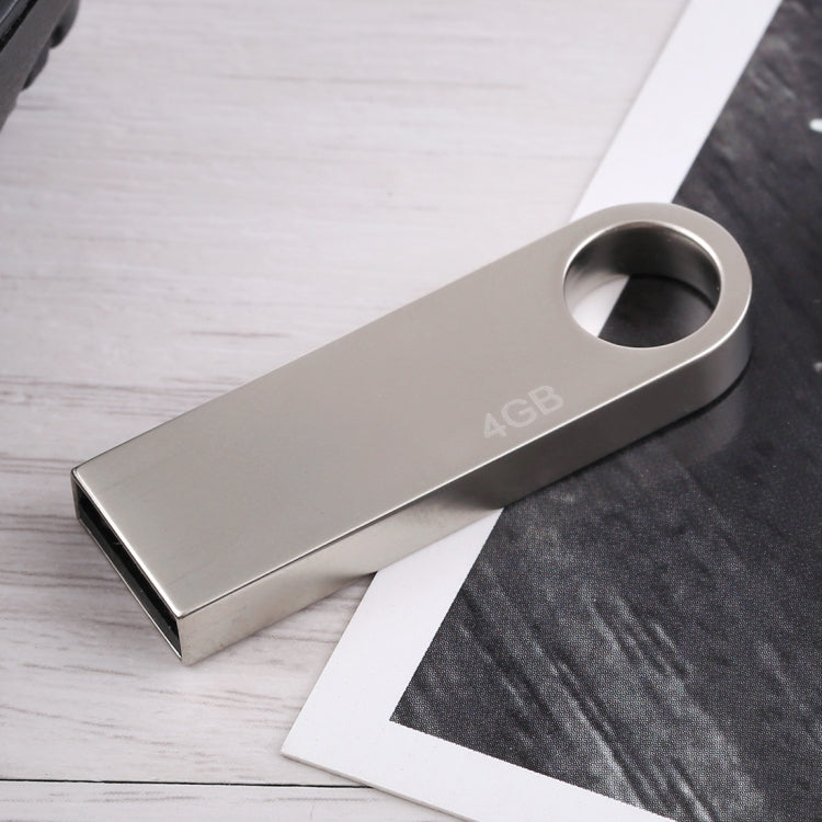 4GB Metal USB 2.0 Flash Drive, 4GB