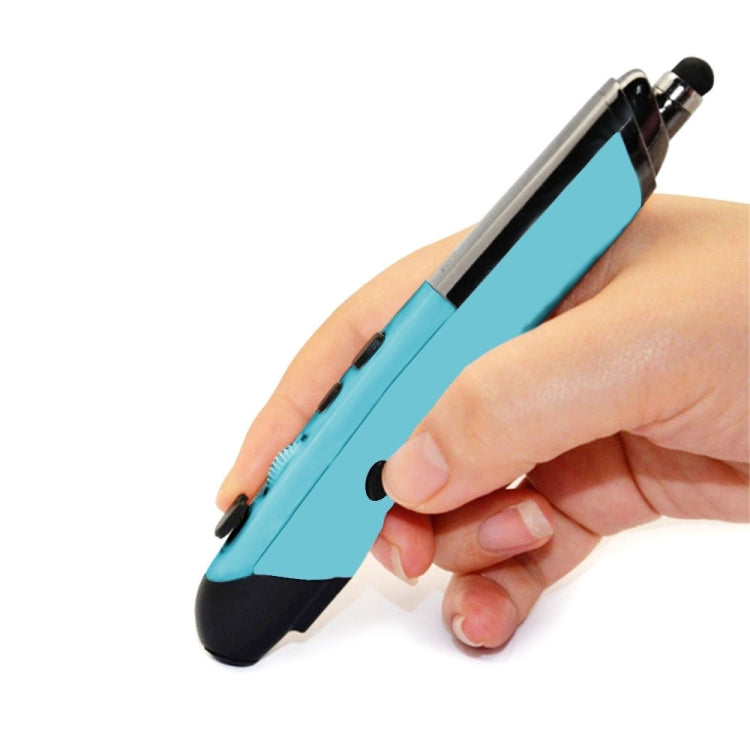 PR-08 2.4G Innovative Pen-Style Portable Wireless Smart Mouse, compatible with Windows 8/7/Vista/XP/2000/Android/Linux/Mac OS. Effective distance: 10m, PR-08 (Red), PR-08 (Blue), PR-08 (Grey), PR-08 (Black)