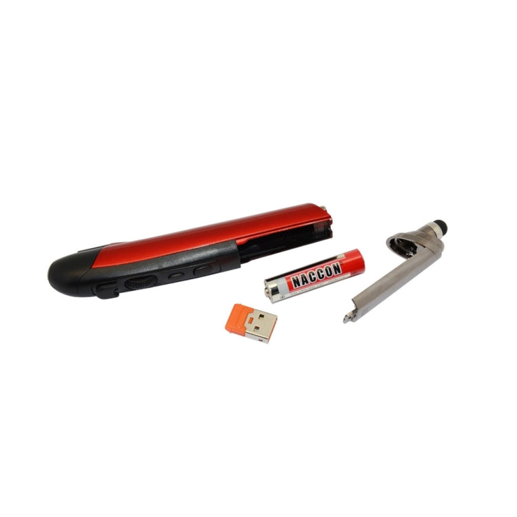 PR-08 2.4G Innovative Pen-Style Portable Wireless Smart Mouse, compatible with Windows 8/7/Vista/XP/2000/Android/Linux/Mac OS. Effective distance: 10m, PR-08 (Red), PR-08 (Blue), PR-08 (Grey), PR-08 (Black)