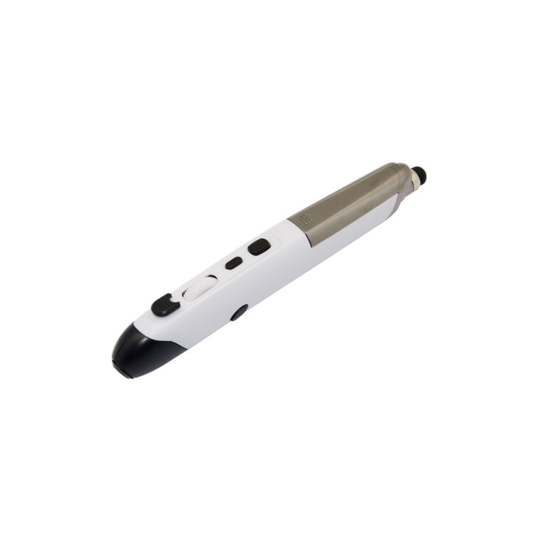 PR-08 Souris intelligente sans fil portable innovante de style stylo 2,4 G, compatible avec Windows 8/7/Vista/XP/2000/Android/Linux/Mac OS., Distance effective : 10 m, PR-08 (White)