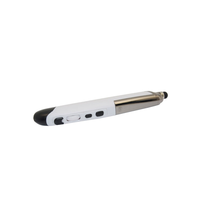 PR-08 Souris intelligente sans fil portable innovante de style stylo 2,4 G, compatible avec Windows 8/7/Vista/XP/2000/Android/Linux/Mac OS., Distance effective : 10 m, PR-08 (White)
