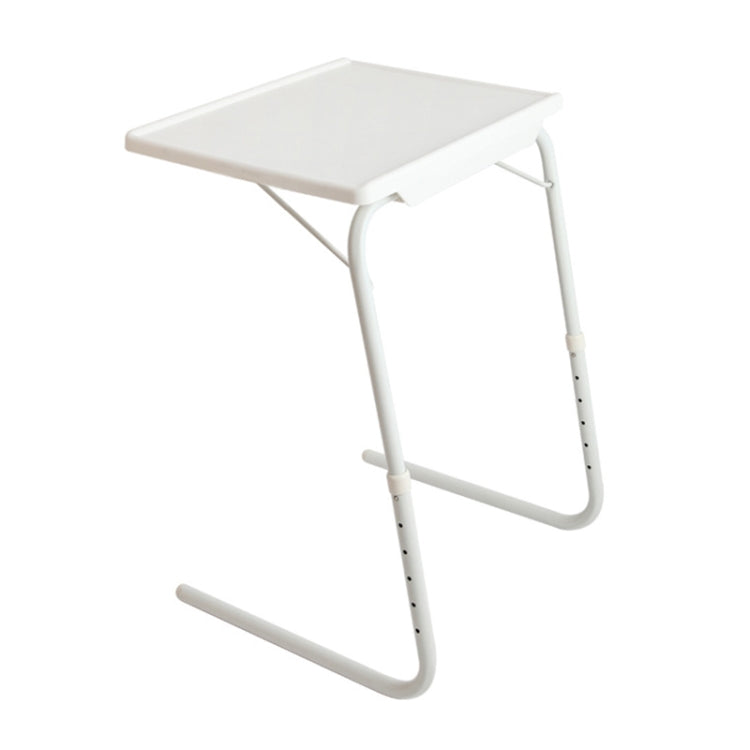 Support de tube en acier à coussin en plastique Table d'ordinateur portable polyvalente pliable et relevable, hauteur réglable: 52-72 cm, angle réglable: 30 degrés / 60 degrés / 90 degrés, Adjustable Height: 52-72cm Pink, Adjustable Height: 52-72cm Blu...