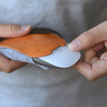 Elastic PU Leather Felt Fur Storage Bag for Apple Magic Mouse 2, European Style