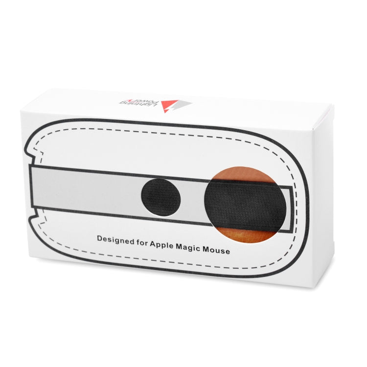 Elastic PU Leather Felt Fur Storage Bag for Apple Magic Mouse 2, European Style
