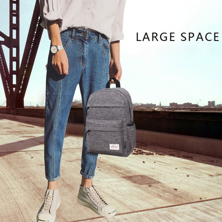 Sac à dos universel multifonction en toile pour ordinateur portable, sac à dos pour étudiants de 13 à 15 pouces, taille: 36x25x10cm