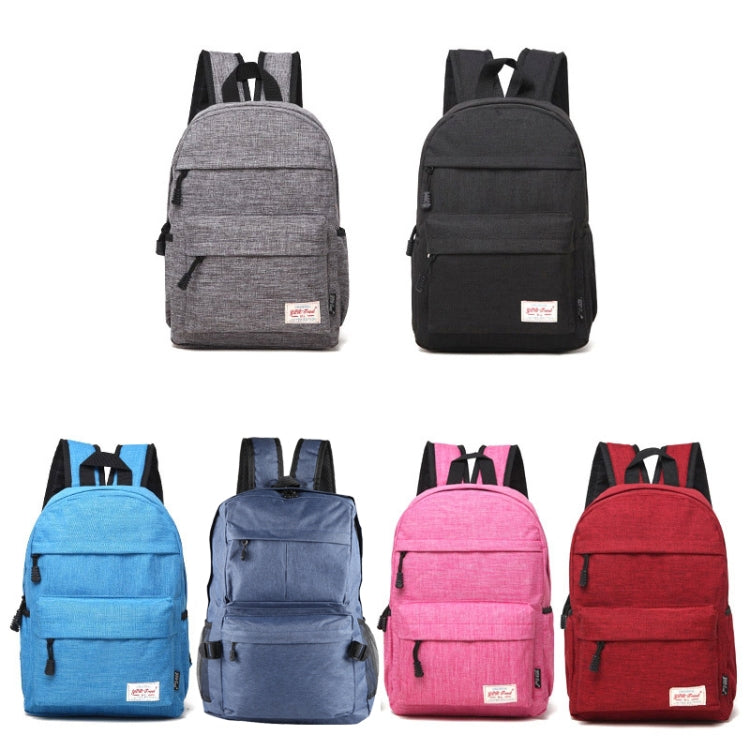 Sac à dos universel multifonction en toile pour ordinateur portable, sac à dos pour étudiants de 13 à 15 pouces, taille: 36x25x10cm