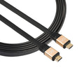 Câble HDMI 2.0 plat 1m 4K 18 Gbps pour PC et Gaming
